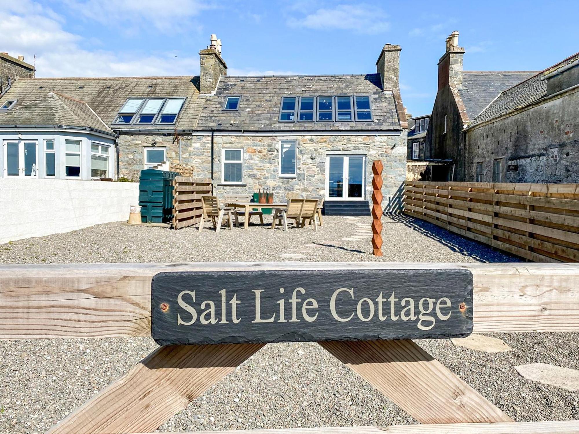 Saltlife Cottage Port William Exterior foto